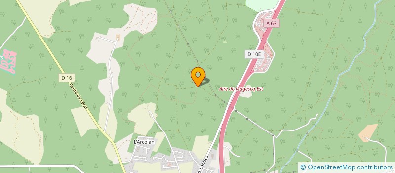 localisation de l'entreprise MONSIEUR MICHEL MAUVOISIN  MAGESCQ