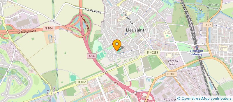 localisation de l'entreprise MONSIEUR MICHEL MAZINGUE  LIEUSAINT