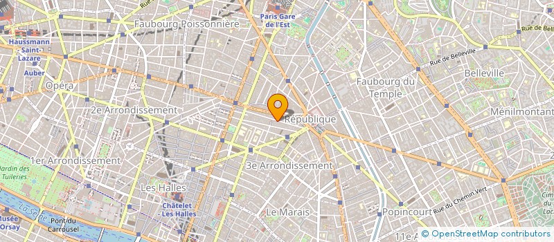 localisation de l'entreprise MONSIEUR MICHEL MAZUR à PARIS
