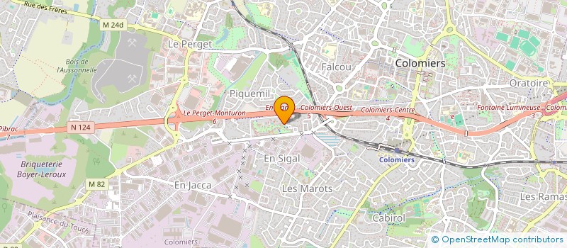 localisation de l'entreprise MONSIEUR MICHEL MBULU PASU à COLOMIERS