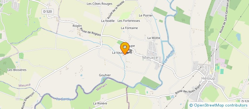 localisation de l'entreprise MONSIEUR MICHEL MEE à MIEUXCE