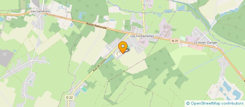 localisation de l'entreprise MONSIEUR MICHEL MEIER  LACHAPELLE-AUX-POTS