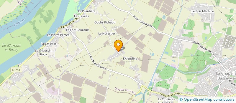 localisation de l'entreprise MONSIEUR MICHEL MEILLERAIS à DIVATTE-SUR-LOIRE