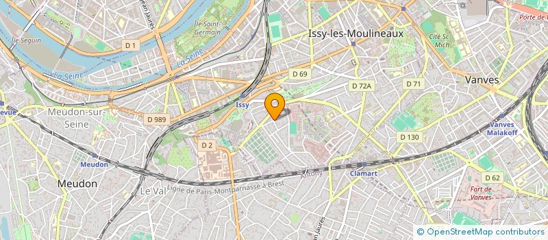 localisation de l'entreprise MONSIEUR MICHEL MELHEM à ISSY LES MOULINEAUX