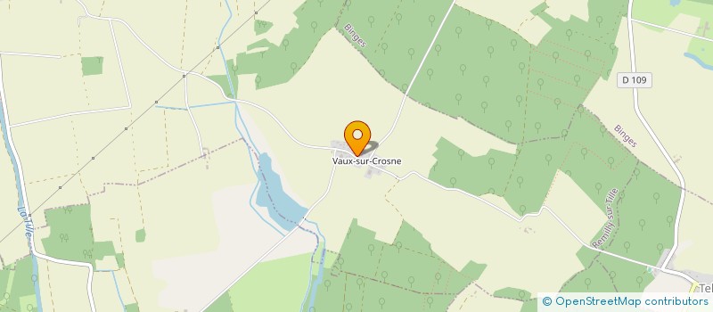 localisation de l'entreprise MONSIEUR MICHEL MELOT  REMILLY-SUR-TILLE