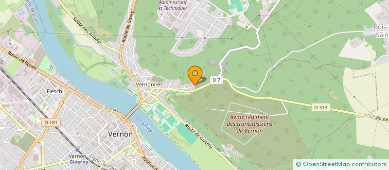 localisation de l'entreprise MONSIEUR MICHEL MENARD à VERNON