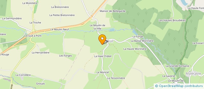 localisation de l'entreprise MONSIEUR MICHEL MENARD à TOUROUVRE AU PERCHE