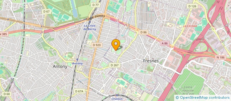 localisation de l'entreprise MONSIEUR MICHEL MENDY  FRESNES