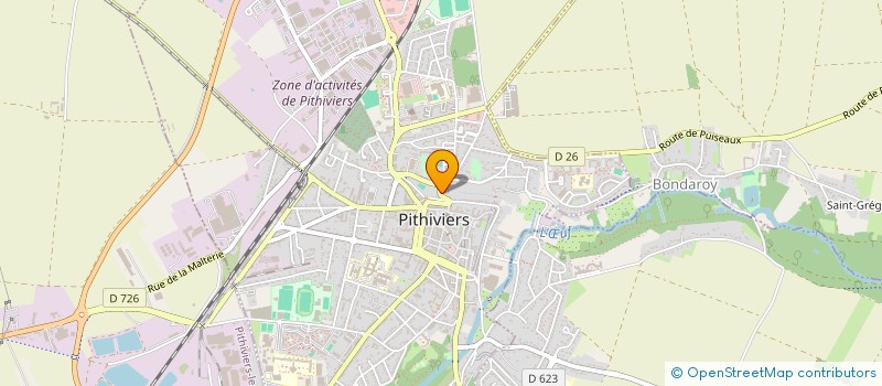 localisation de l'entreprise MONSIEUR MICHEL MENEAU à PITHIVIERS