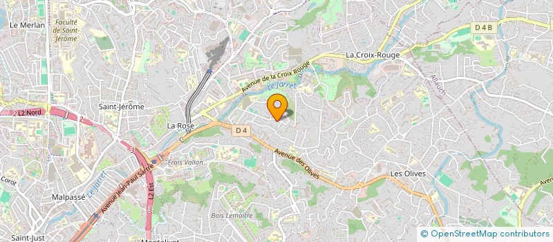 localisation de l'entreprise MONSIEUR MICHEL MENET à MARSEILLE
