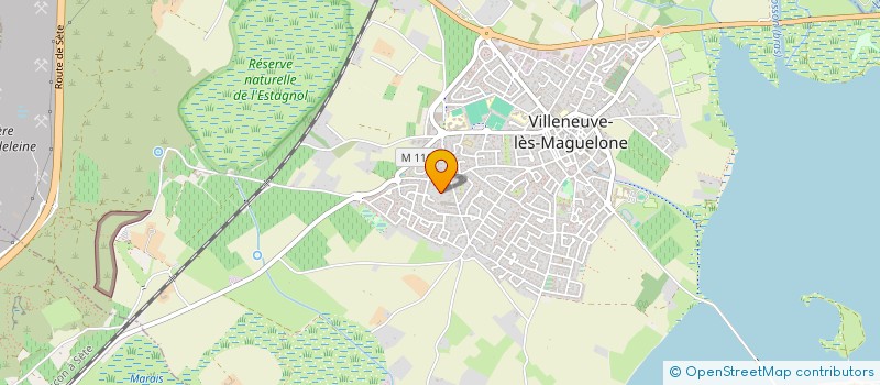 localisation de l'entreprise MONSIEUR MICHEL MENGUAL à VILLENEUVE-LES-MAGUELONE