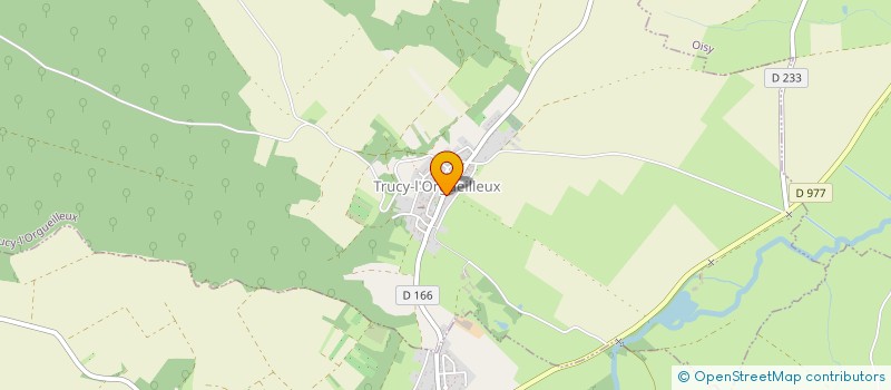 localisation de l'entreprise MONSIEUR MICHEL MENTHEOUR  TRUCY-L'ORGUEILLEUX