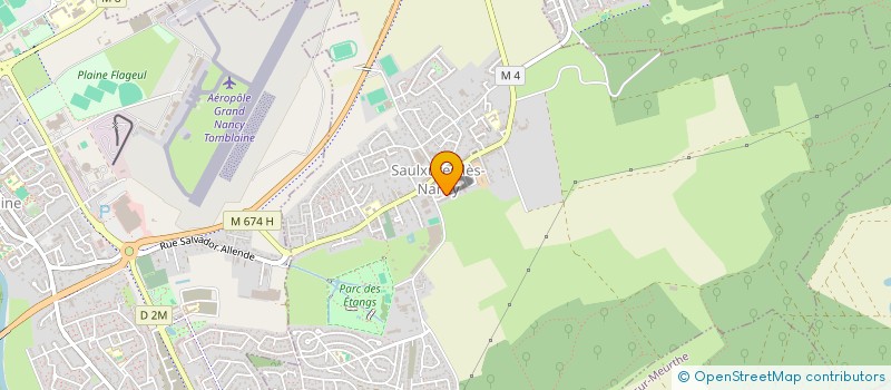 localisation de l'entreprise MONSIEUR MICHEL MENZER  SAULXURES-LES-NANCY