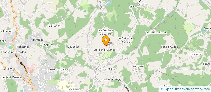 localisation de l'entreprise MONSIEUR MICHEL MERCHADOU à SARLAT-LA-CANEDA
