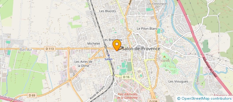 localisation de l'entreprise MONSIEUR MICHEL MERCIER à SALON-DE-PROVENCE