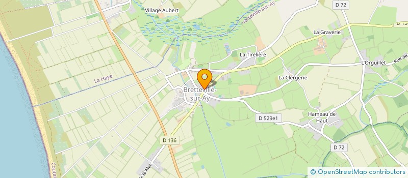 localisation de l'entreprise MONSIEUR MICHEL MERCIER  BRETTEVILLE-SUR-AY