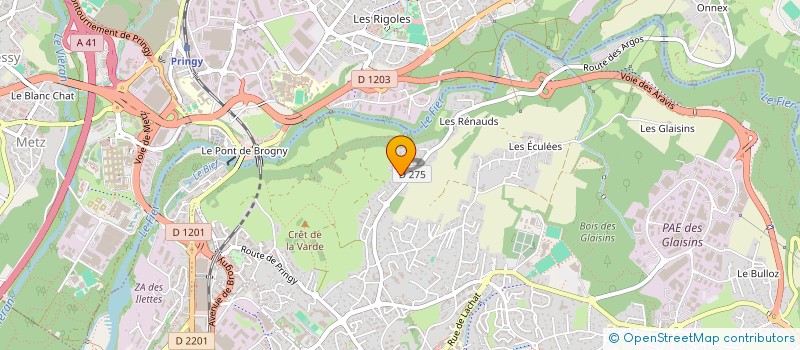 localisation de l'entreprise MONSIEUR MICHEL MERMILLOD à ANNECY