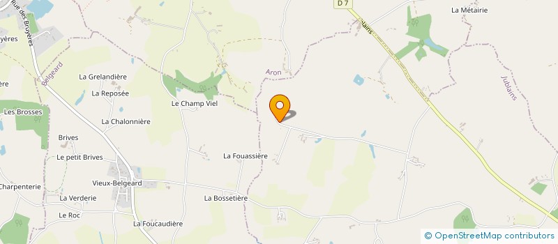 localisation de l'entreprise MONSIEUR MICHEL MESLET à IZE