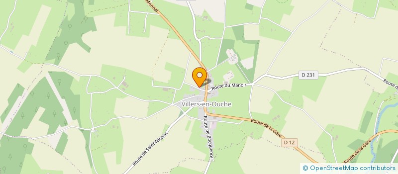 localisation de l'entreprise MONSIEUR MICHEL MESLIN  LA FERTE-EN-OUCHE