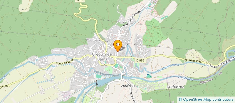 localisation de l'entreprise MONSIEUR MICHEL MESNIERE à GREOUX-LES-BAINS
