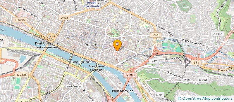 localisation de l'entreprise MONSIEUR MICHEL MESROUGE à ROUEN