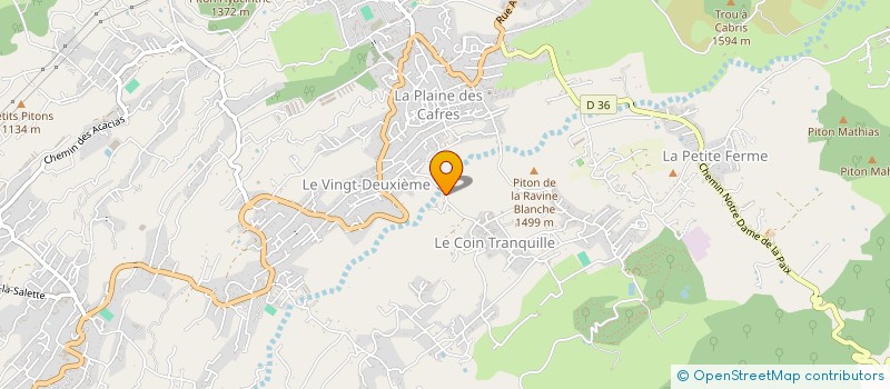 localisation de l'entreprise MONSIEUR MICHEL METRO  LE TAMPON