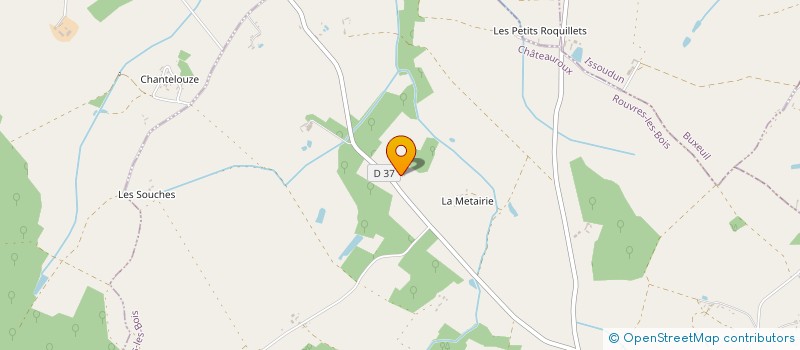 localisation de l'entreprise MONSIEUR MICHEL MEUNIER à ROUVRES-LES-BOIS