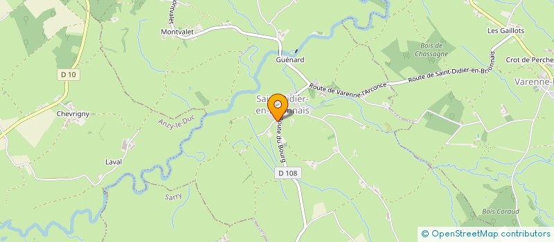 localisation de l'entreprise MONSIEUR MICHEL MFEGUE OLAMA  SAINT-DIDIER-EN-BRIONNAIS