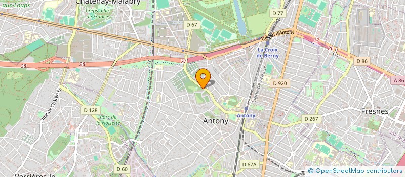 localisation de l'entreprise MONSIEUR MICHEL MHANNA  ANTONY