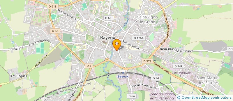localisation de l'entreprise MONSIEUR MICHEL MIALON à BAYEUX