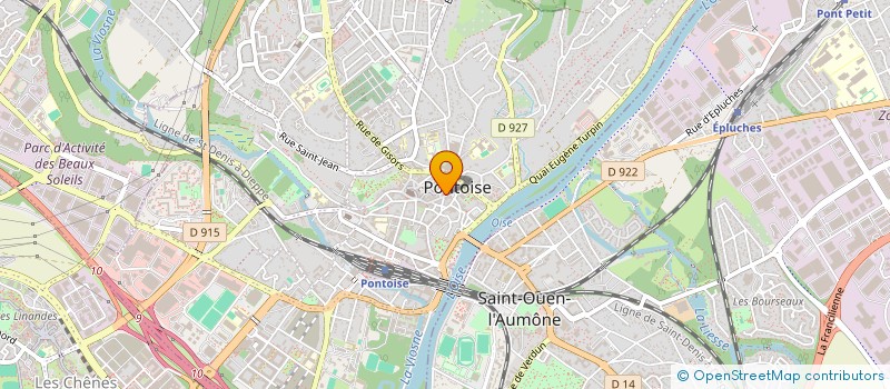 localisation de l'entreprise MONSIEUR MICHEL MICHELET  PONTOISE