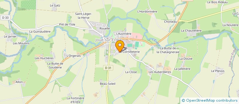 localisation de l'entreprise MONSIEUR MICHEL MIFOUNDOU  JOUE-SUR-ERDRE