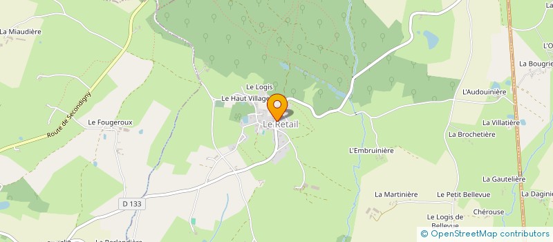 localisation de l'entreprise MONSIEUR MICHEL MIGEON à SECONDIGNY