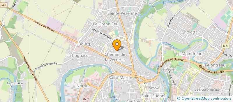 localisation de l'entreprise MONSIEUR MICHEL MIGNARD à NIORT