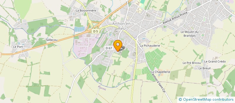 localisation de l'entreprise MONSIEUR MICHEL MIGNON  CHAUMES-EN-RETZ