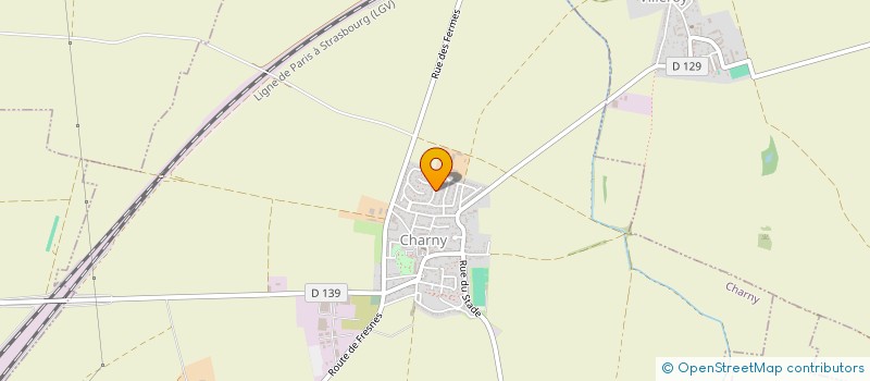 localisation de l'entreprise MONSIEUR MICHEL MIKOLAJCZYK  CHARNY