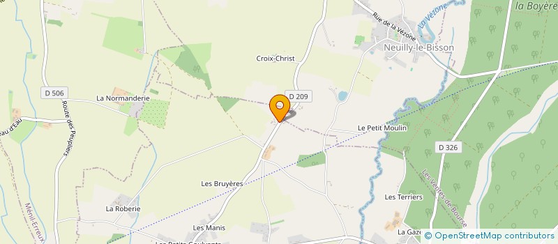 localisation de l'entreprise MONSIEUR MICHEL MILARD à HAUTERIVE