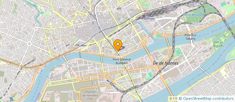 localisation de l'entreprise MONSIEUR MICHEL MILET à NANTES
