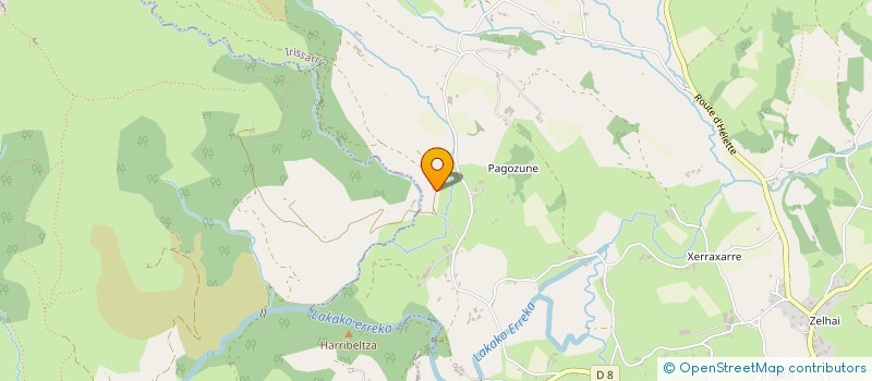 localisation de l'entreprise MONSIEUR MICHEL MINHONDO  IRISSARRY