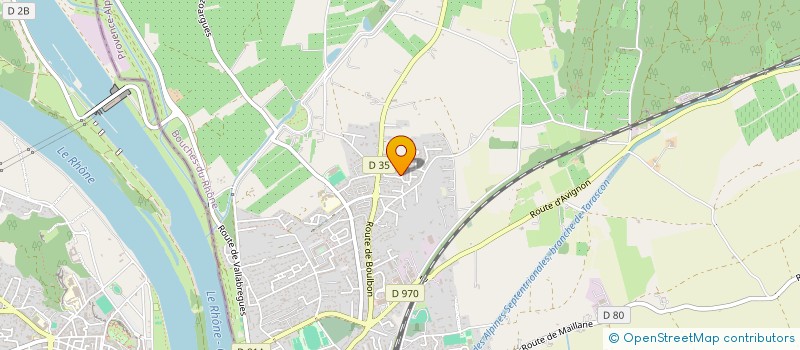 localisation de l'entreprise MONSIEUR MICHEL MIOLLAN à TARASCON
