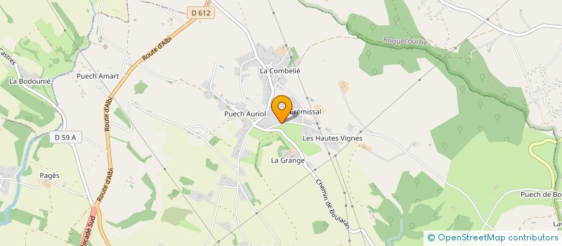 localisation de l'entreprise MONSIEUR MICHEL MIR  CASTRES