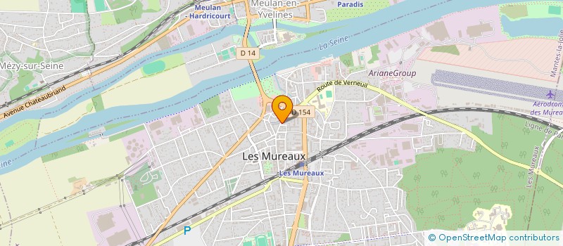 localisation de l'entreprise MONSIEUR MICHEL MISCHIERI  LES MUREAUX