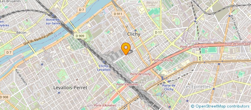 localisation de l'entreprise MONSIEUR MICHEL MOCH à CLICHY