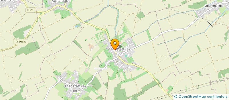 localisation de l'entreprise MONSIEUR MICHEL MOEBEL  MAGSTATT-LE-BAS