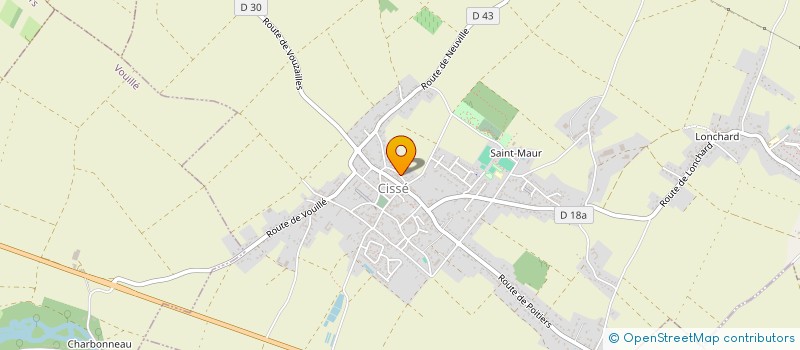 localisation de l'entreprise MONSIEUR MICHEL MOINARD  CHERVES