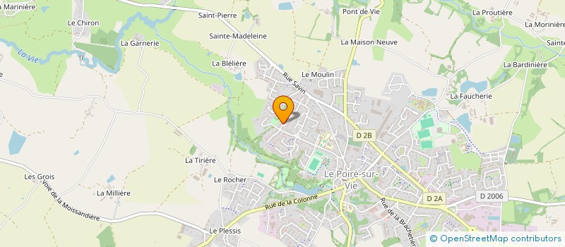 localisation de l'entreprise MONSIEUR MICHEL MOINEAU à LE POIRE-SUR-VIE