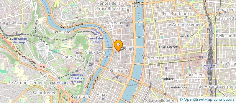 localisation de l'entreprise MONSIEUR MICHEL MOIROUD  LYON