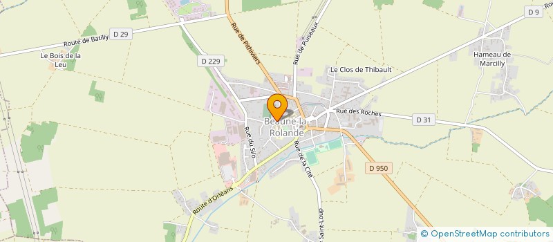 localisation de l'entreprise MONSIEUR MICHEL MOLANDRE à BEAUNE-LA-ROLANDE