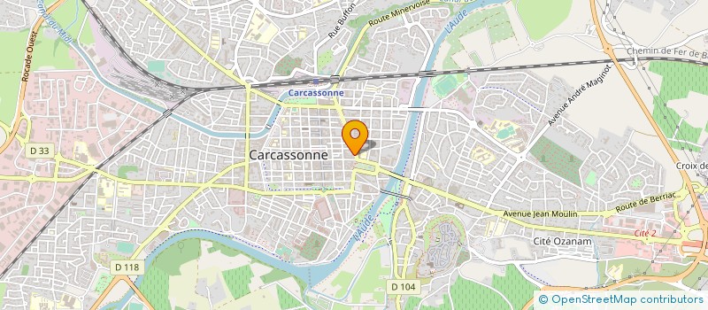 localisation de l'entreprise MONSIEUR MICHEL MOLINA à CARCASSONNE