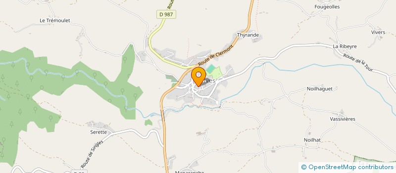 localisation de l'entreprise MONSIEUR MICHEL MOLINARO  LARODDE